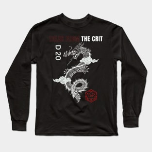 Tales from the Crit - D20 Dragon and Dice Long Sleeve T-Shirt